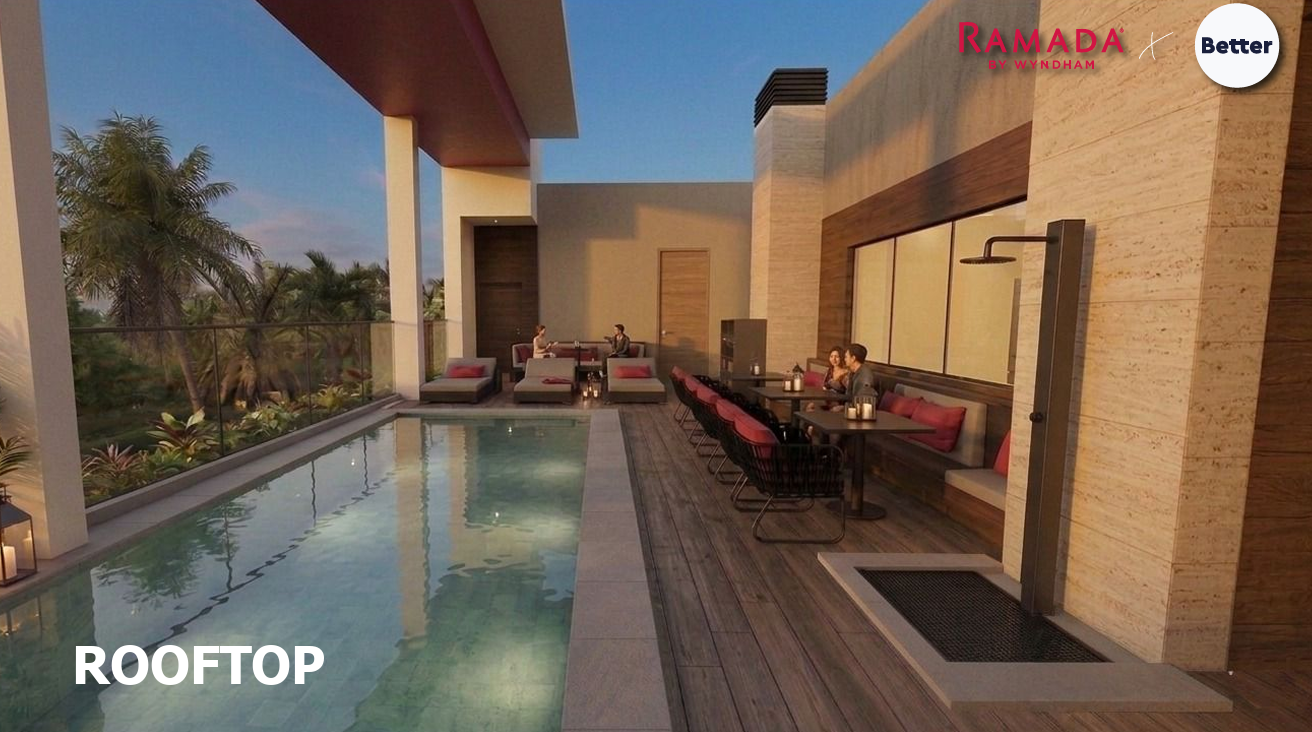 Ramada Villa Morra · rooftop con piscina, Asunción
